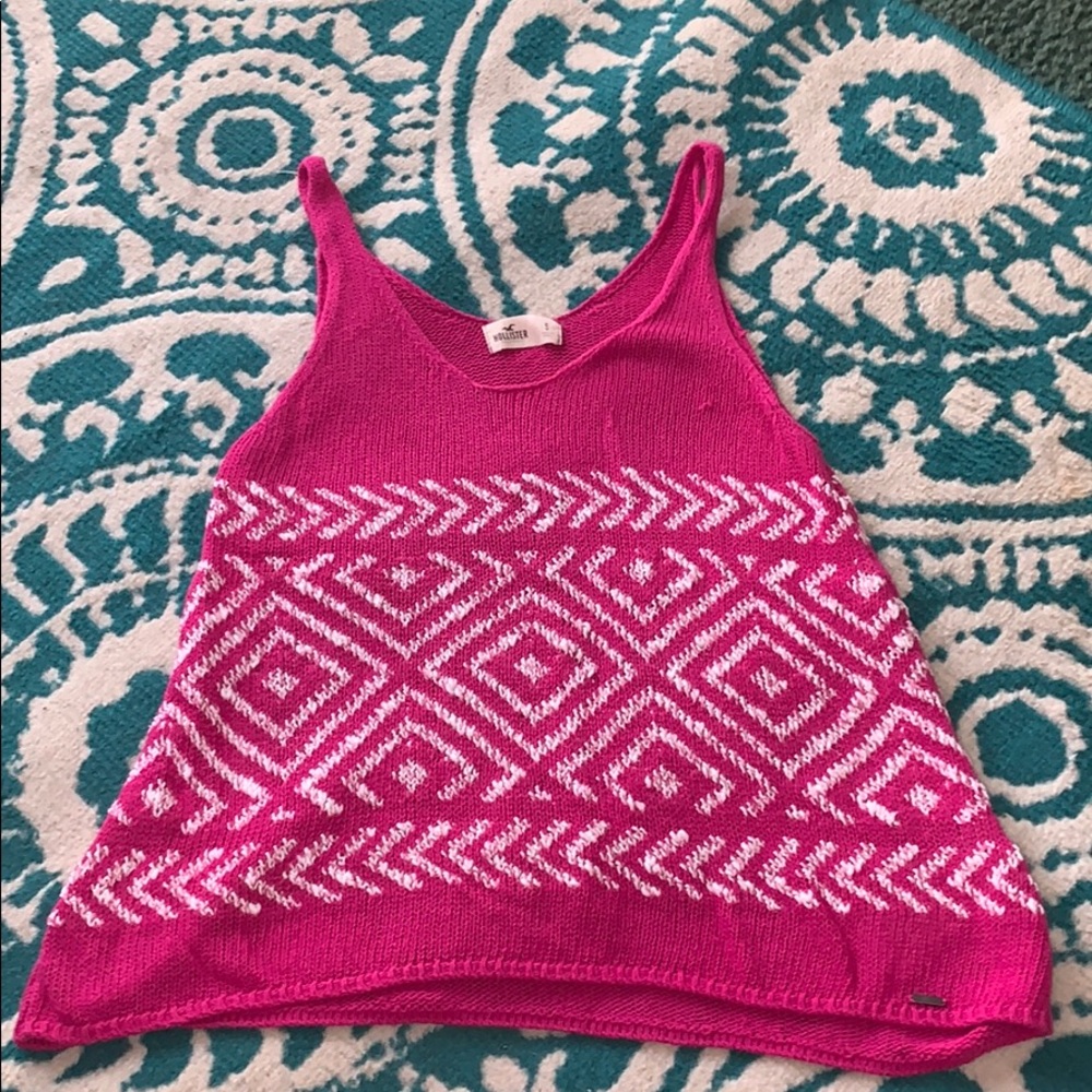 Knitted Hollister tank top